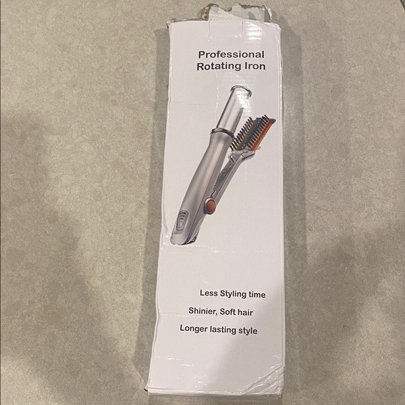 Silver Rotating Hair Styling Tool for Woman - Picture 6 of 6